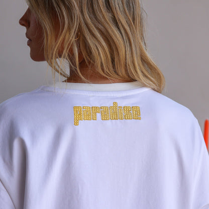 Boyfriend Tee - Paradise Punch