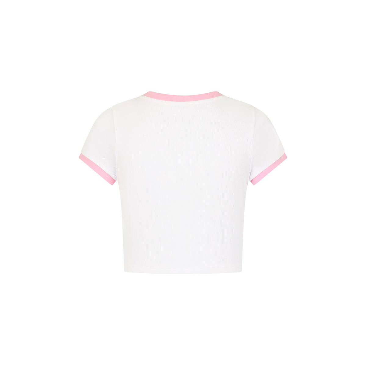 Embroidered Cropped Baby Tee - Syrupy Signs