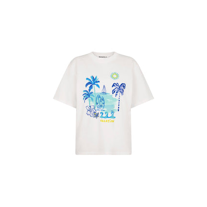 Boyfriend Tee - Shell Spritz