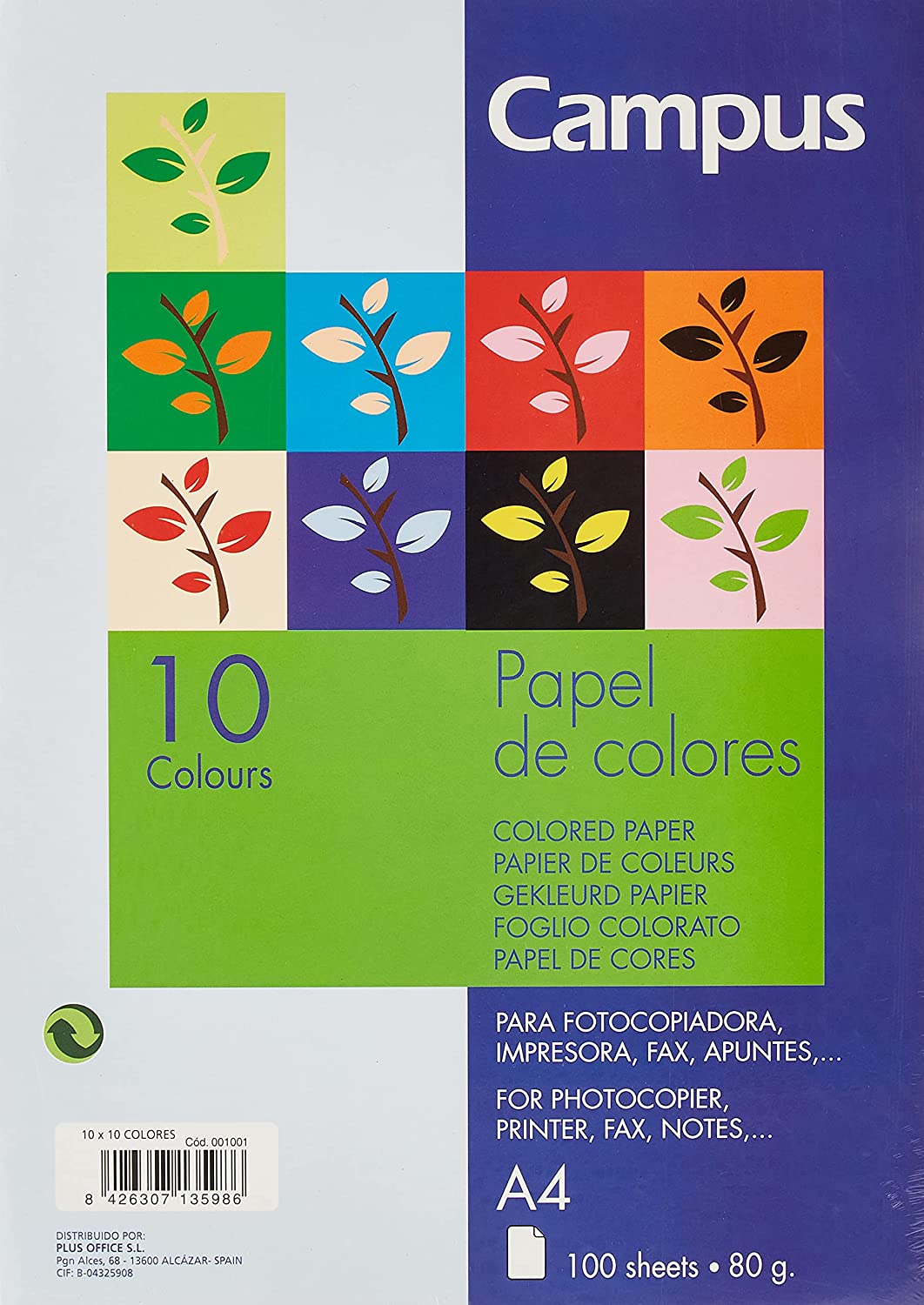 Paquete Folios Colores: ¡Elige tu Color Favorito!