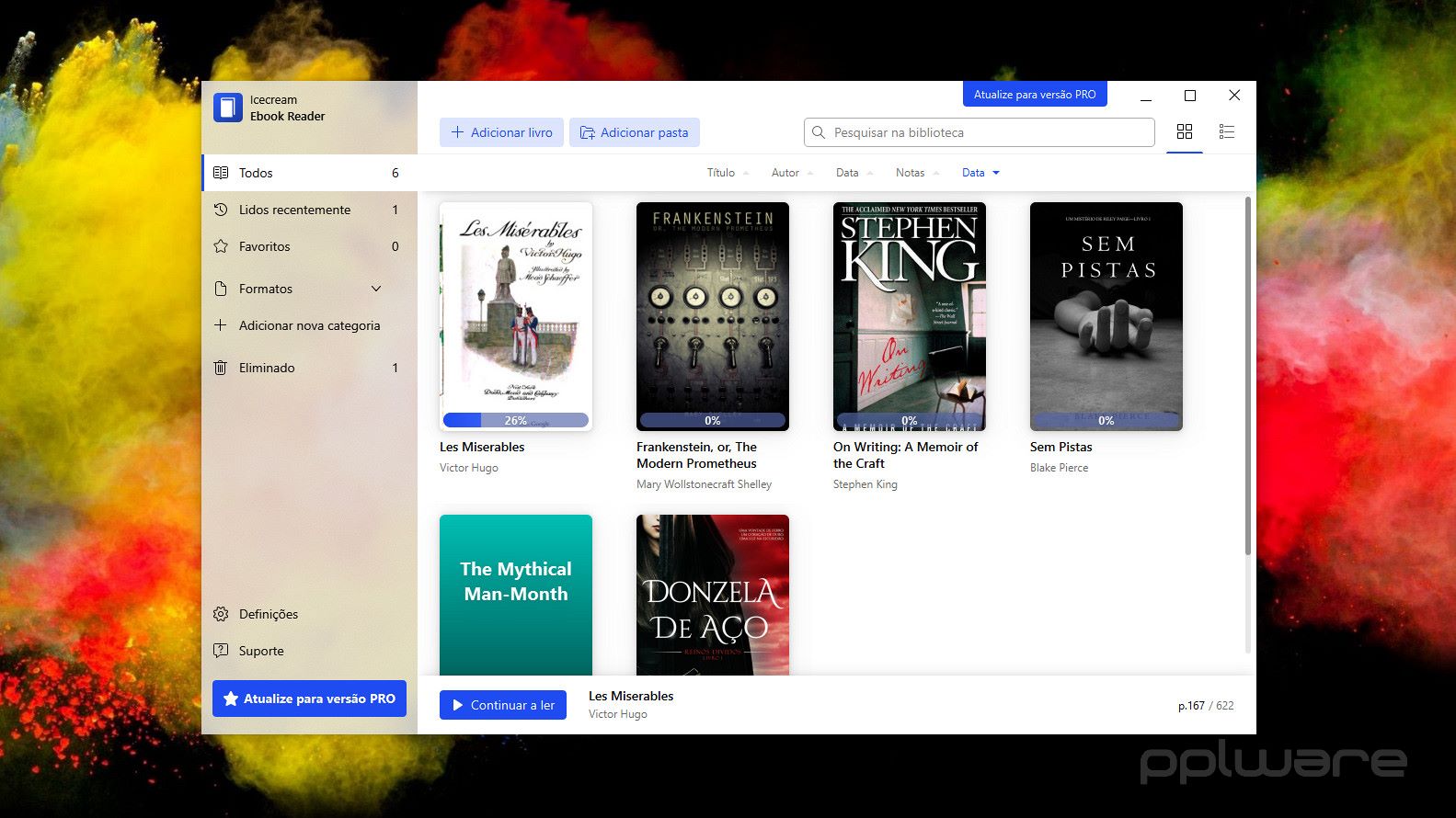 Icecream Ebook Reader, un lector EPUB gratuito y muy fácil de usar